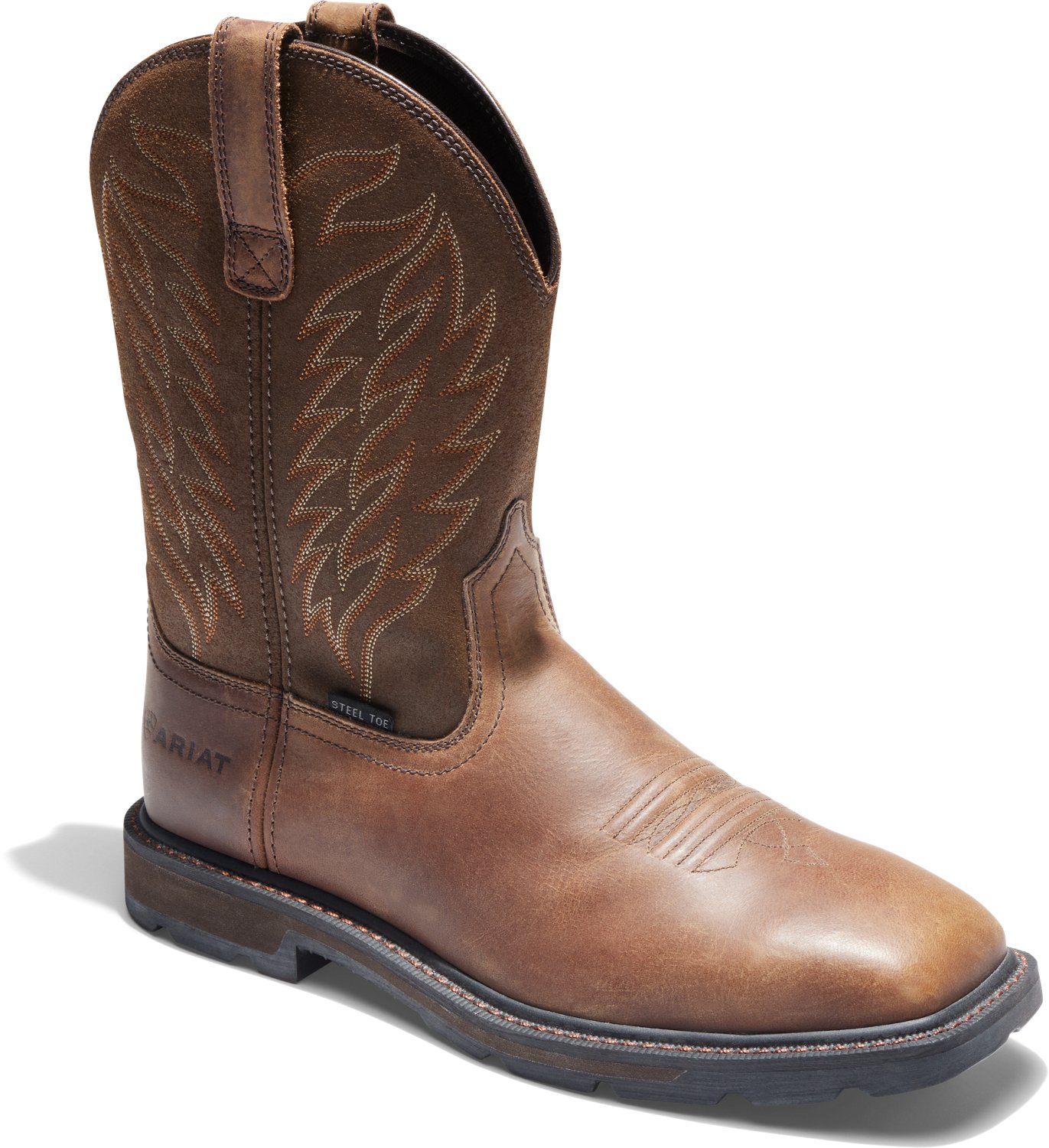 academy ariat steel toe boots