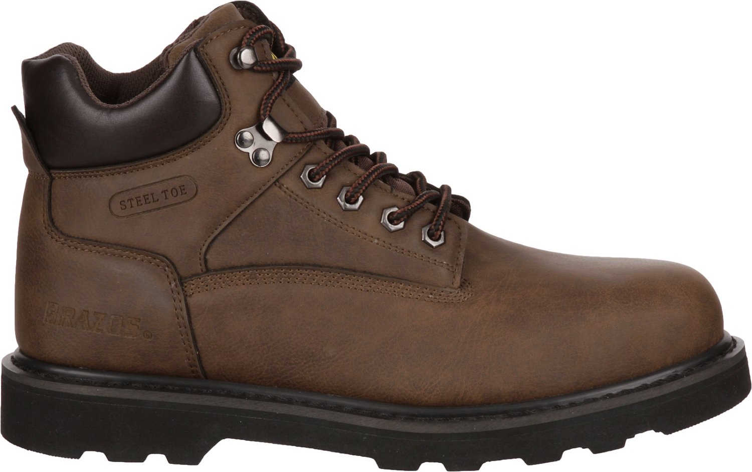 wolverine men's iron ridge steel toe work boots