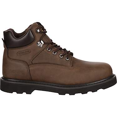 Brazos Men's Tradesman Steel Toe Lace Up Work Boots                                                                             