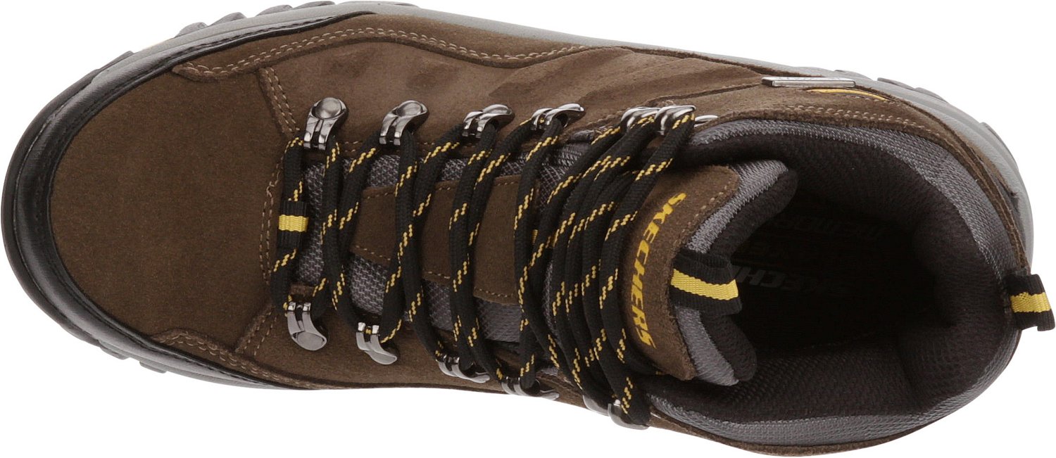 skechers grey relment pelmo boot