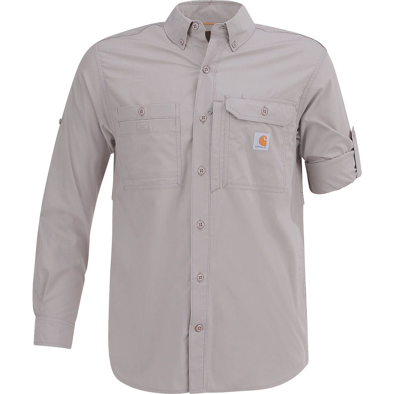 Carhartt Men's Force Ridgefield Solid Long Sleeve Shirt | Academy