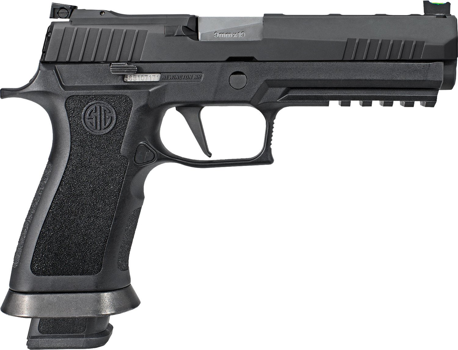 Sig Sauer P320 Nitron XFIVE 9mm FullSized 21Round Pistol Academy