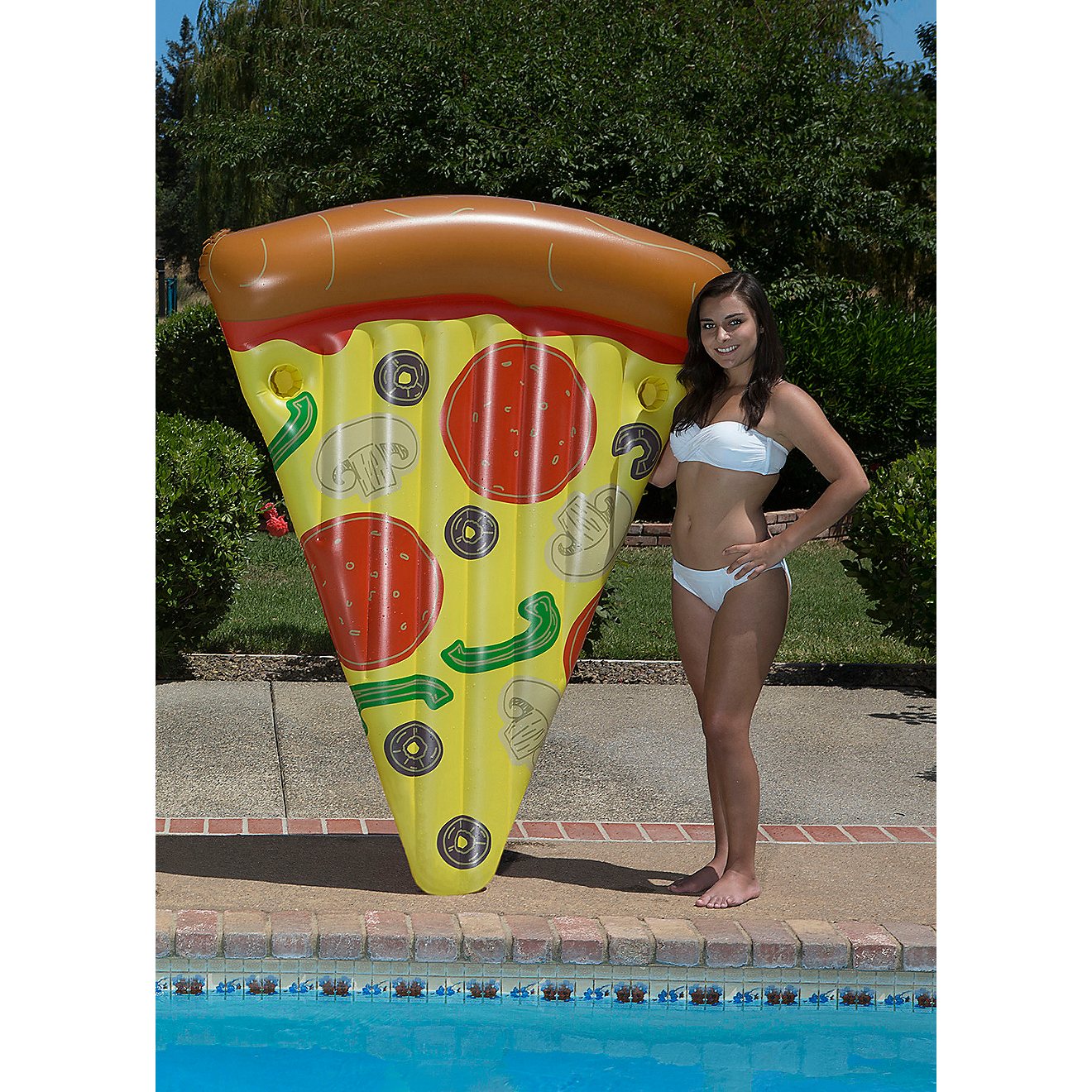 Poolmaster Inflatable Pizza Mattress                                                                                             - view number 3