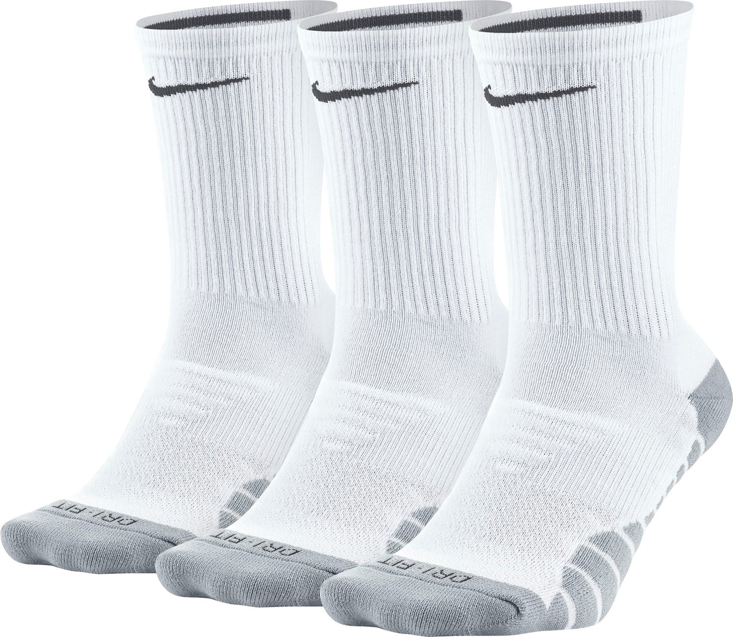 white nike socks academy