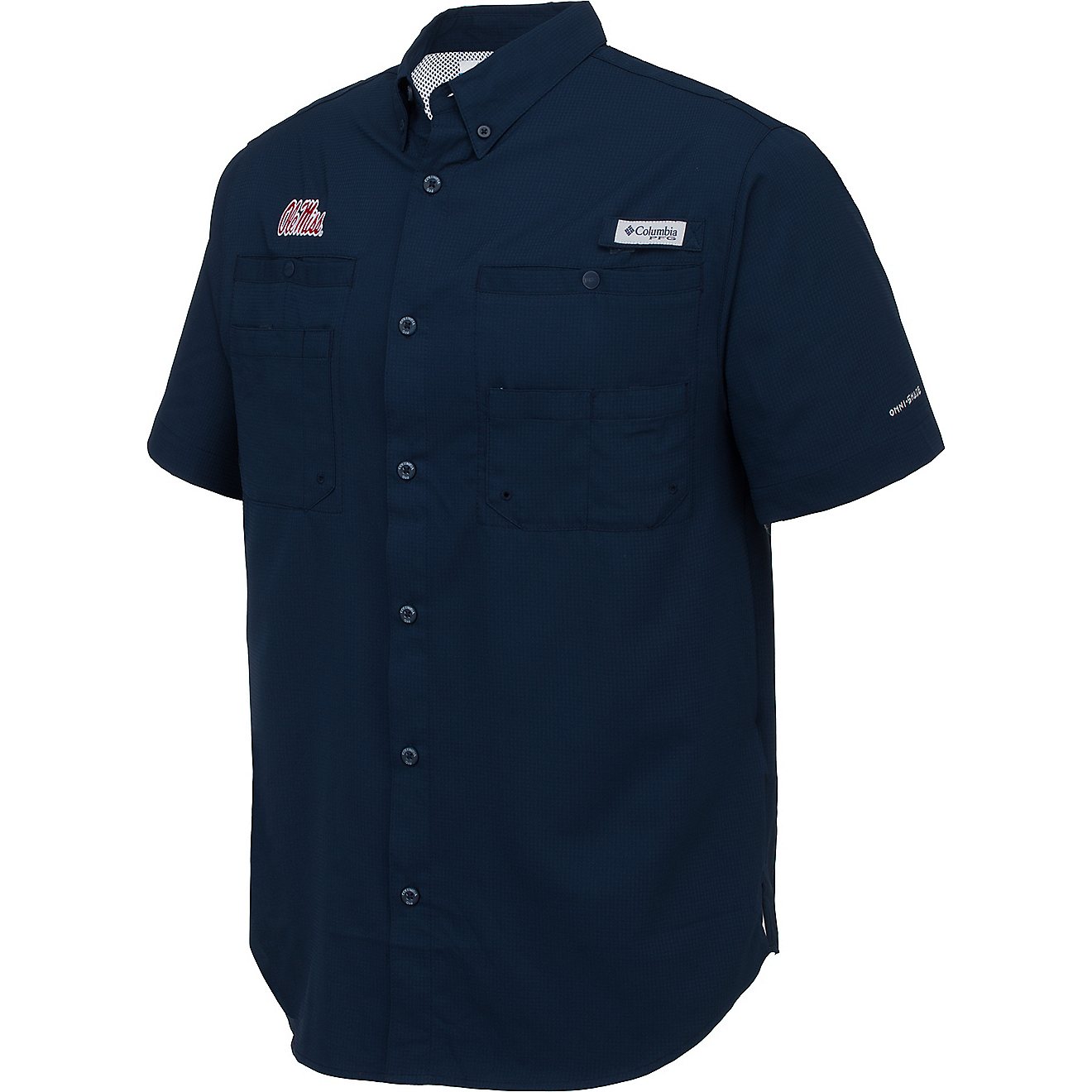 Columbia Sportswear Men's University of Mississippi Tamiami™ Button Down Shirt                                                 - view number 3