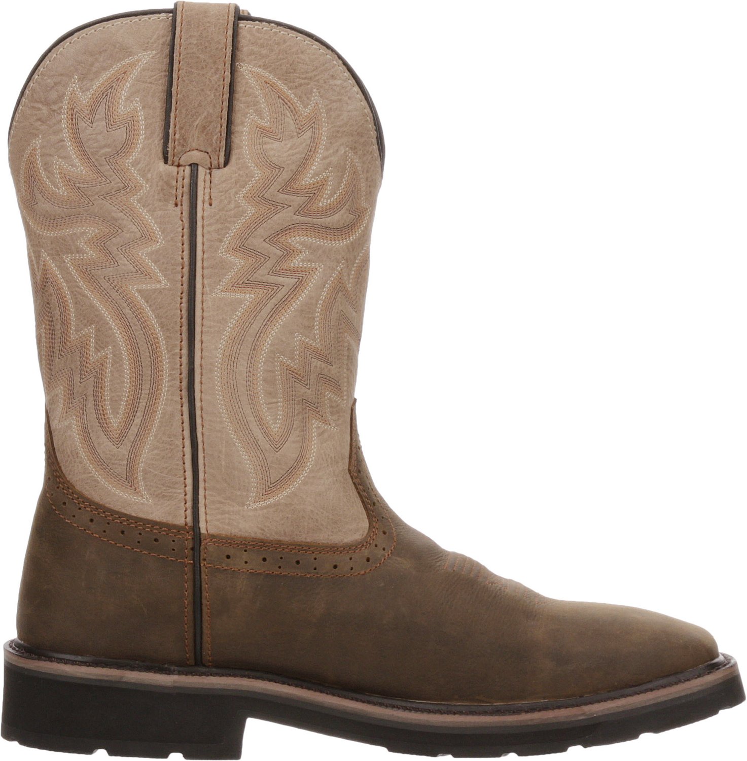 wolverine ranch king men's waterproof composite toe wellington work boots