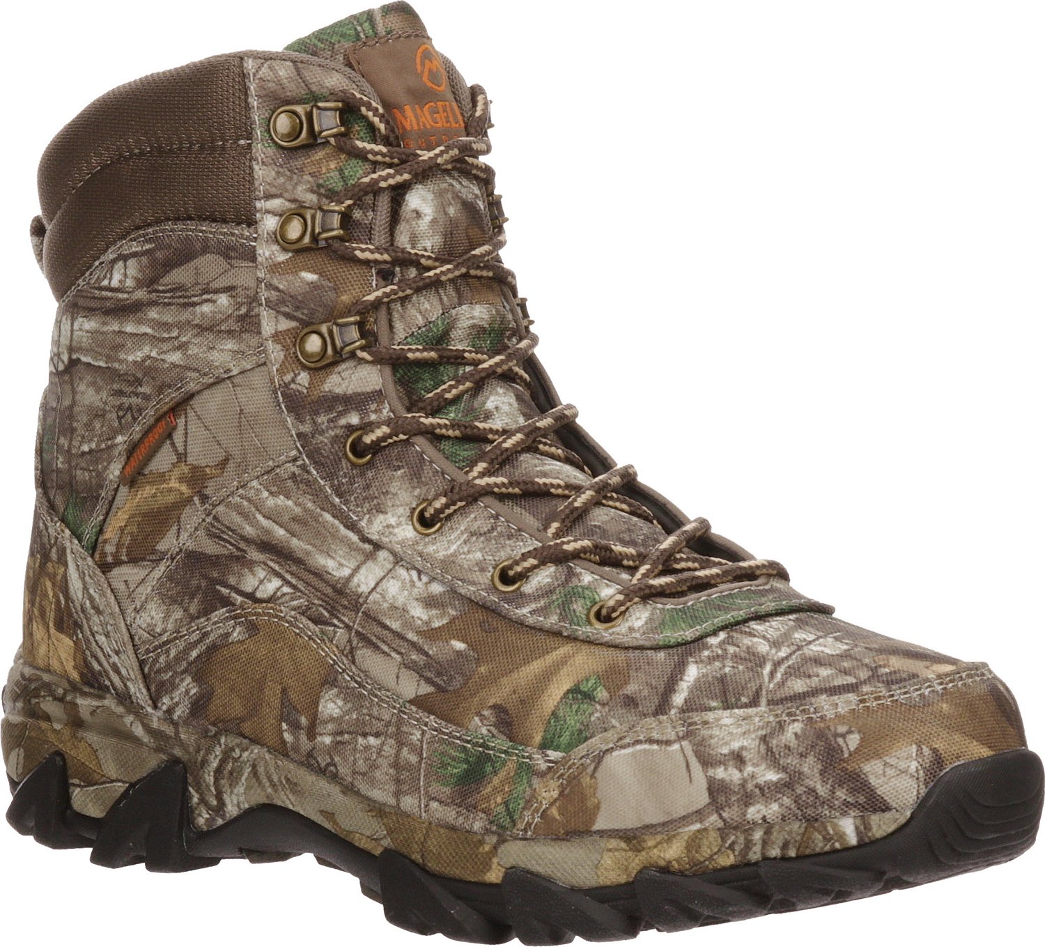 Magellan Outdoors Men's Realtree Edge Camo Gunner Hunting Boots | Academy