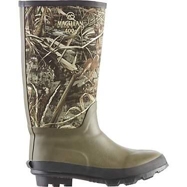 Magellan Outdoors Men's Camo Jersey Knee Boot III Waterproof Hunting Boots                                                      
