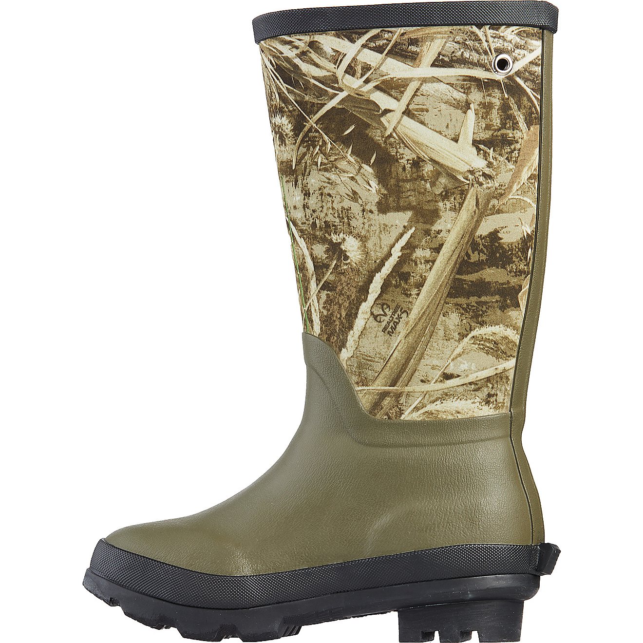 Magellan Outdoors Boys' Camo Jersey Knee Boot III Waterproof Hunting Boots                                                       - view number 2
