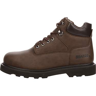 Brazos Men's Tradesman Lace Up Work Boots                                                                                       