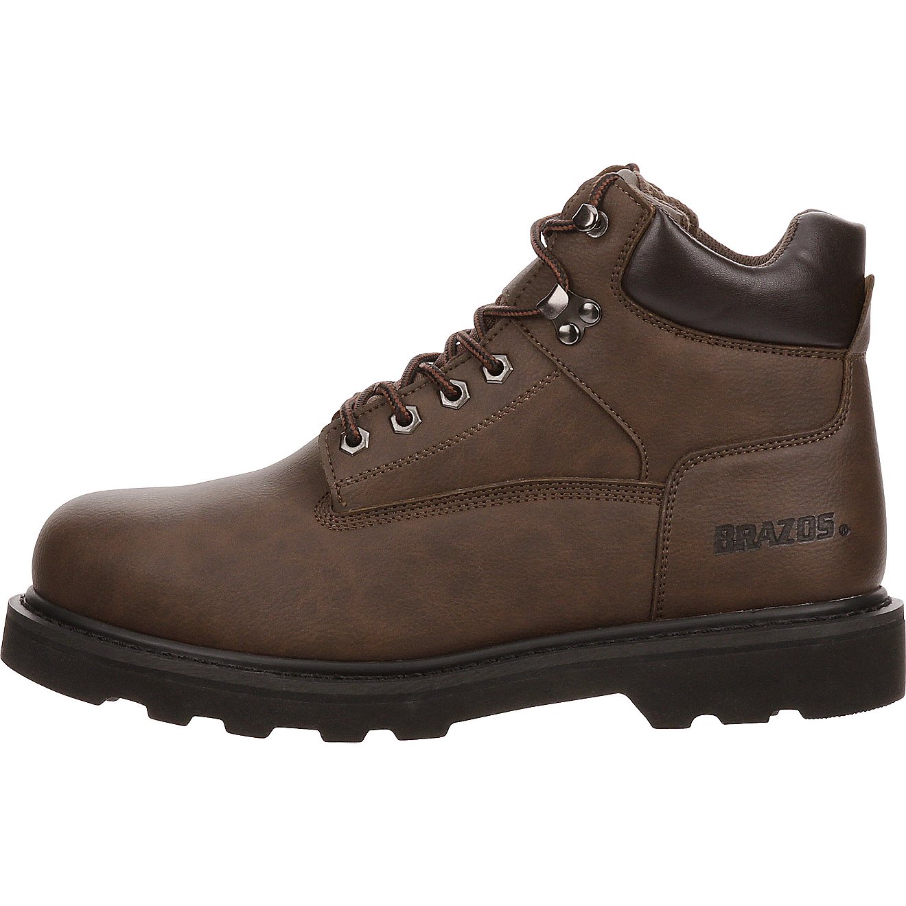 Brazos Men's Tradesman Lace Up Work Boots                                                                                        - view number 1