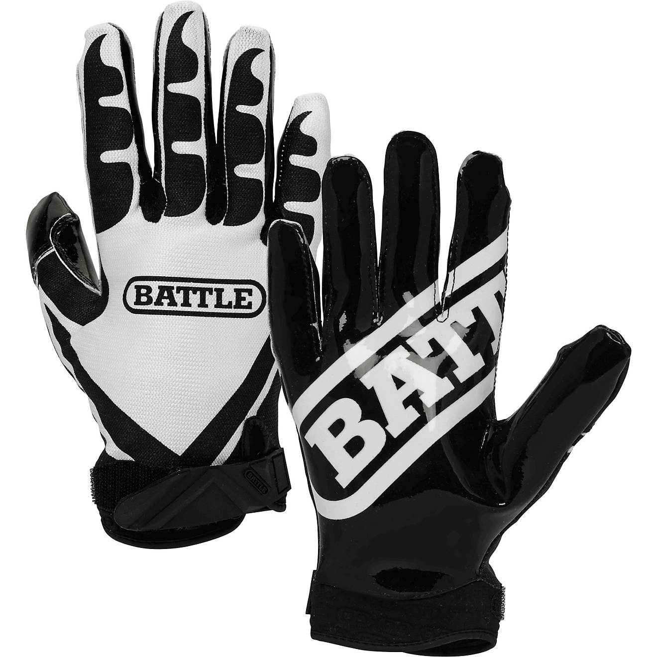 Battle Youth Ultra-Stick Receiver Football Gloves                                                                                - view number 1