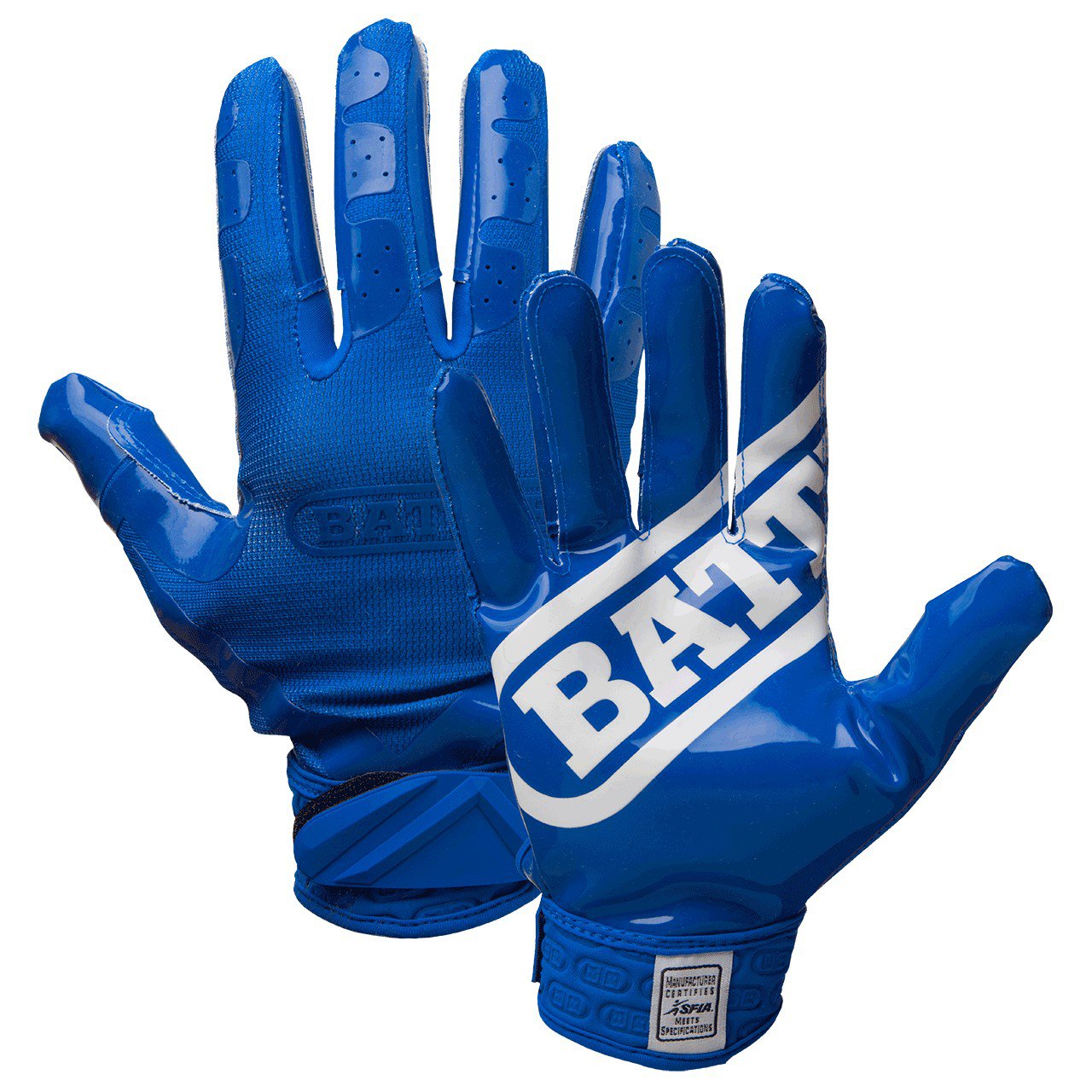 Battle Adults' Doublethreat Receiver Football Gloves Academy