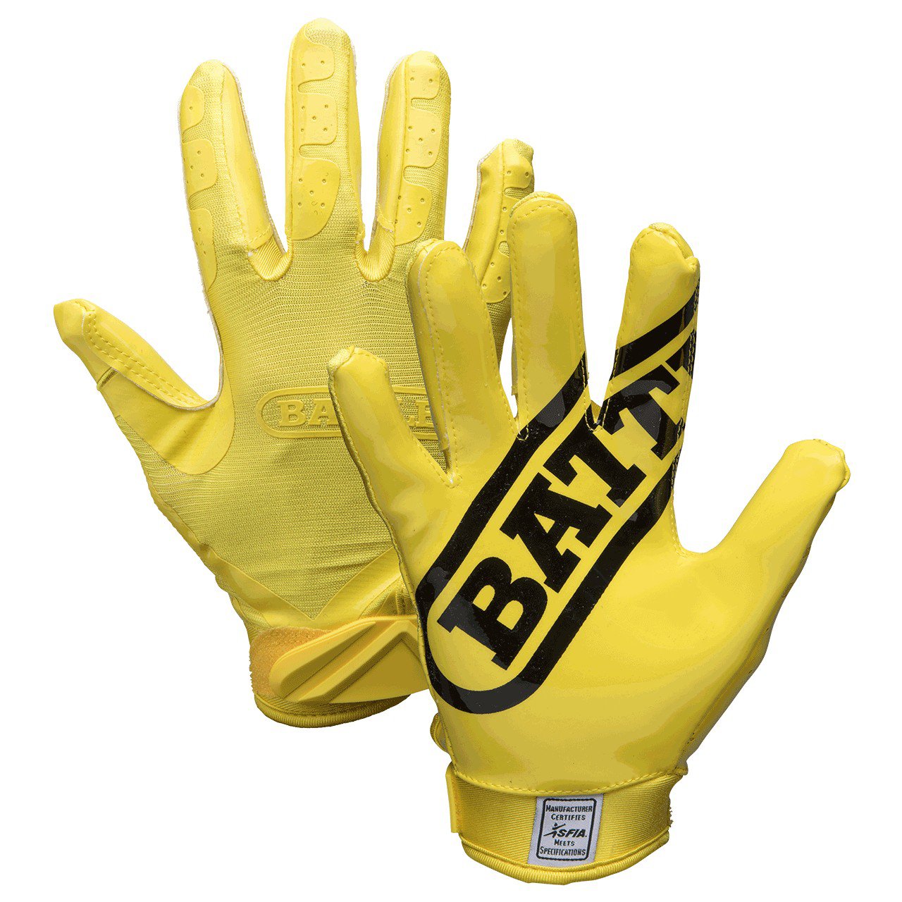 Battle Adults' Doublethreat Receiver Football Gloves Academy