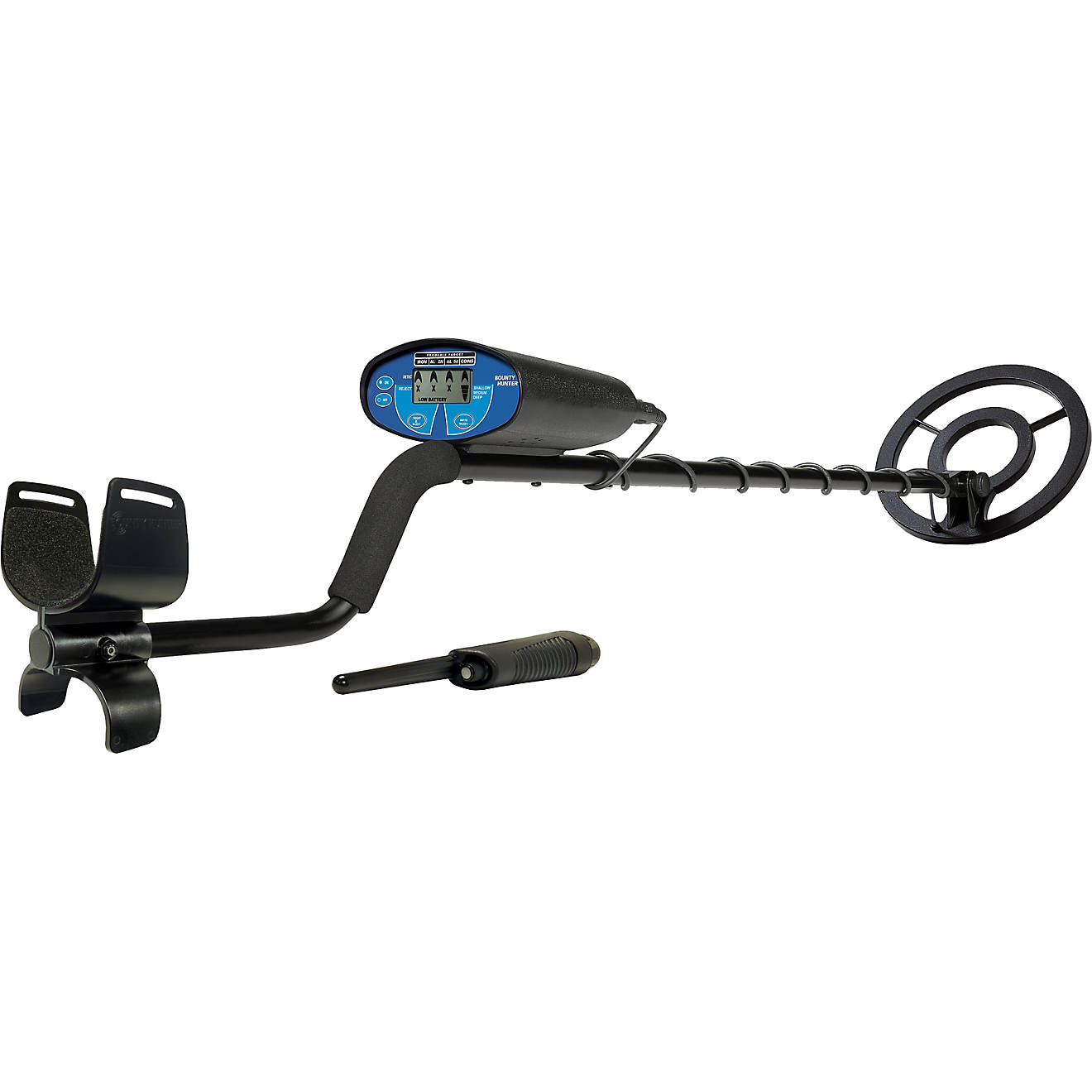 Bounty Hunter Quick Silver Metal Detector with Pinpointer                                                                        - view number 1