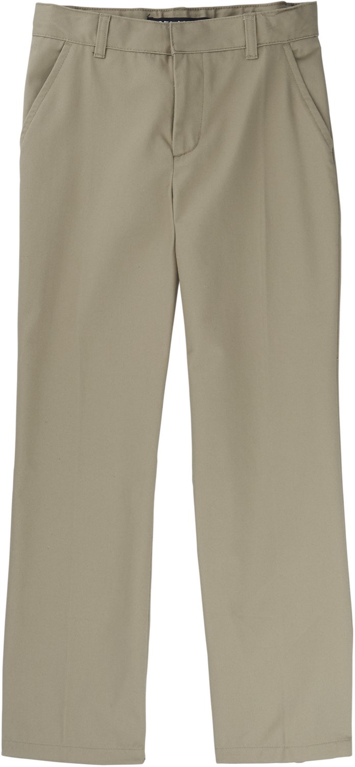 French Toast Boys School Uniform Adjustable Waist Relaxed Fit Pants, Sizes 4-20, Slim, & Husky