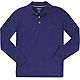 French Toast Toddler Boys' Long Sleeve Pique Polo Shirt                                                                          - view number 1 image