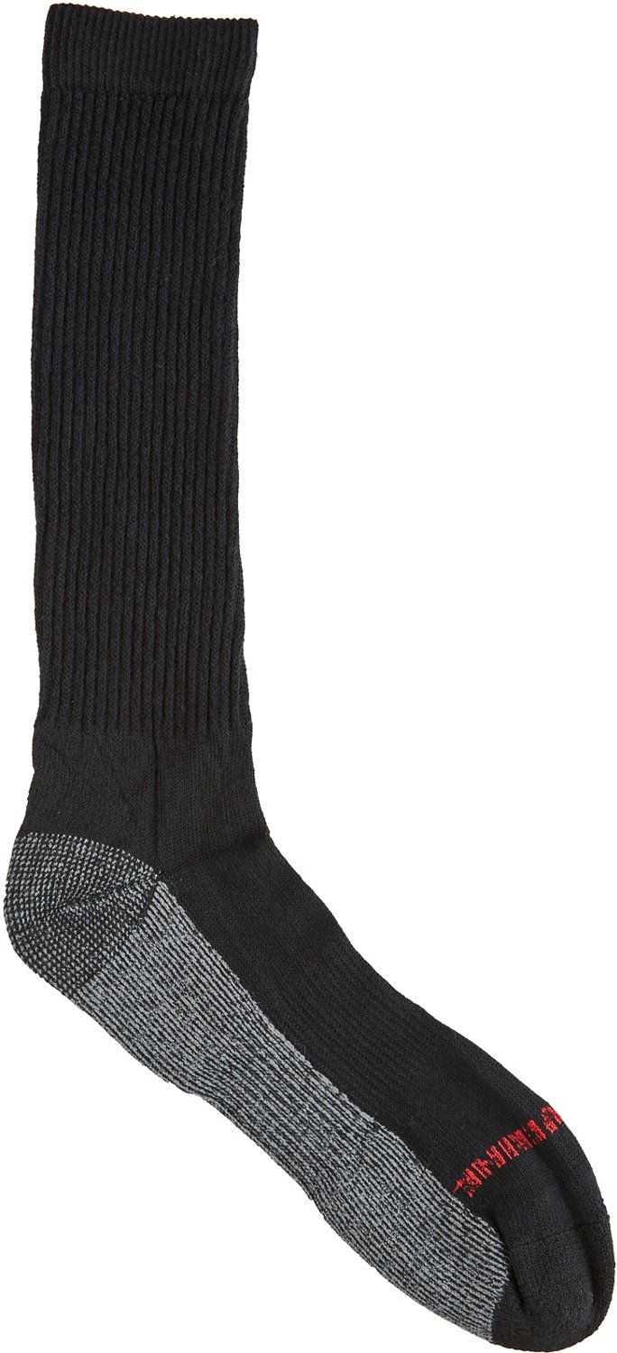 boot socks over the calf