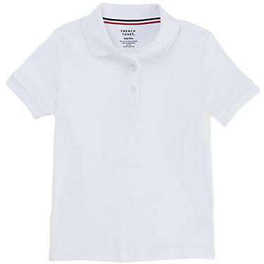 French Toast Girls' Polo Shirt with Picot Collar                                                                                