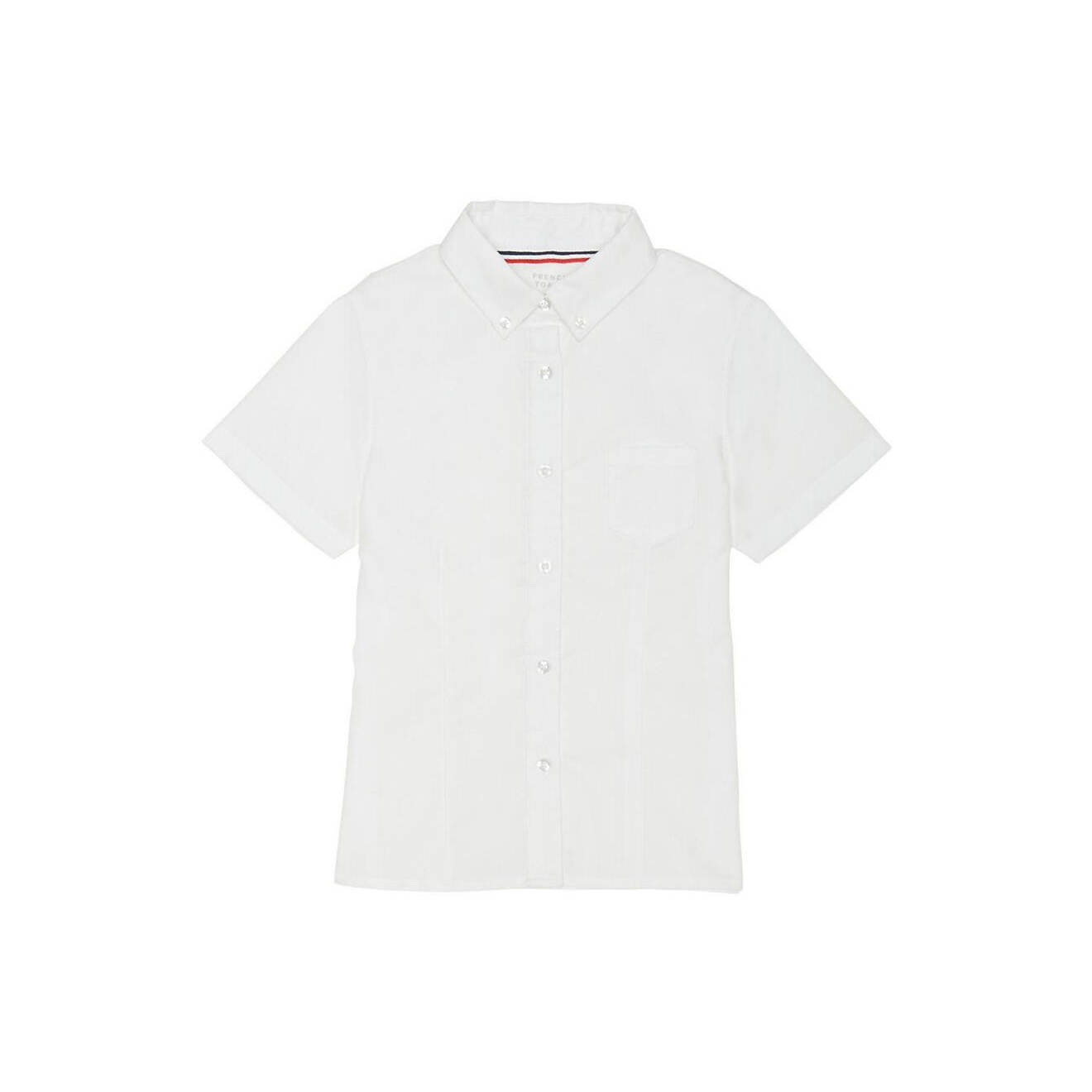 academy.com | French Toast Girls' Short Sleeve Oxford Blouse