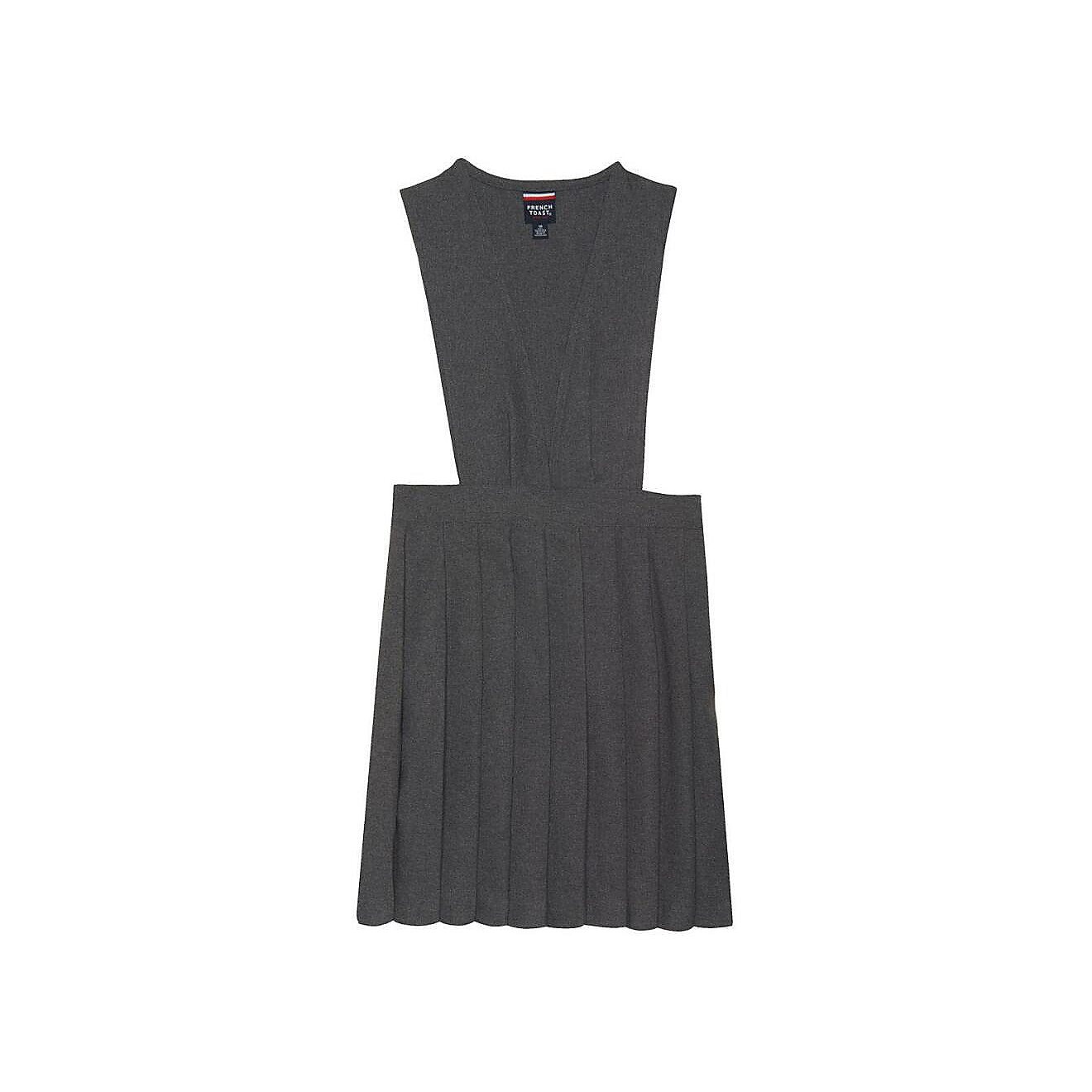 French Toast Girls' V-neck Pleated Jumper                                                                                        - view number 1