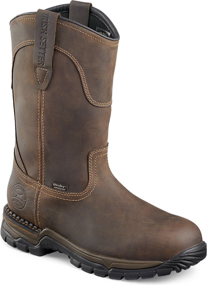 Irish Setter Men S 11 In Two Harbors Wellington Work Boots Academy   10833313