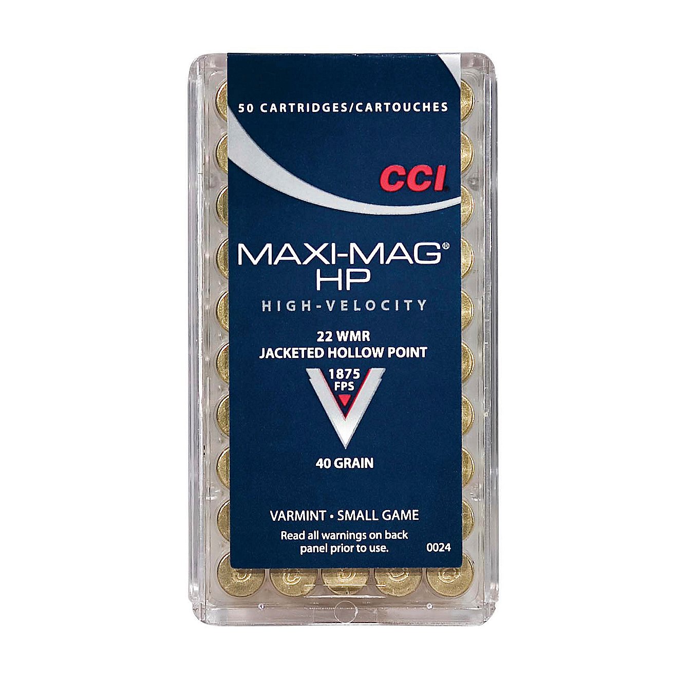 CCI® Maxi-Mag® .22 WMR 40-Grain Ammunition - 50 Rounds                                                                         - view number 1