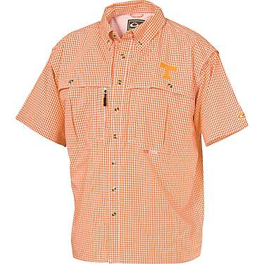 Drake Waterfowl Men's University of Tennessee Gameday Wingshooter's Short Sleeve Button-Down Shirt                              