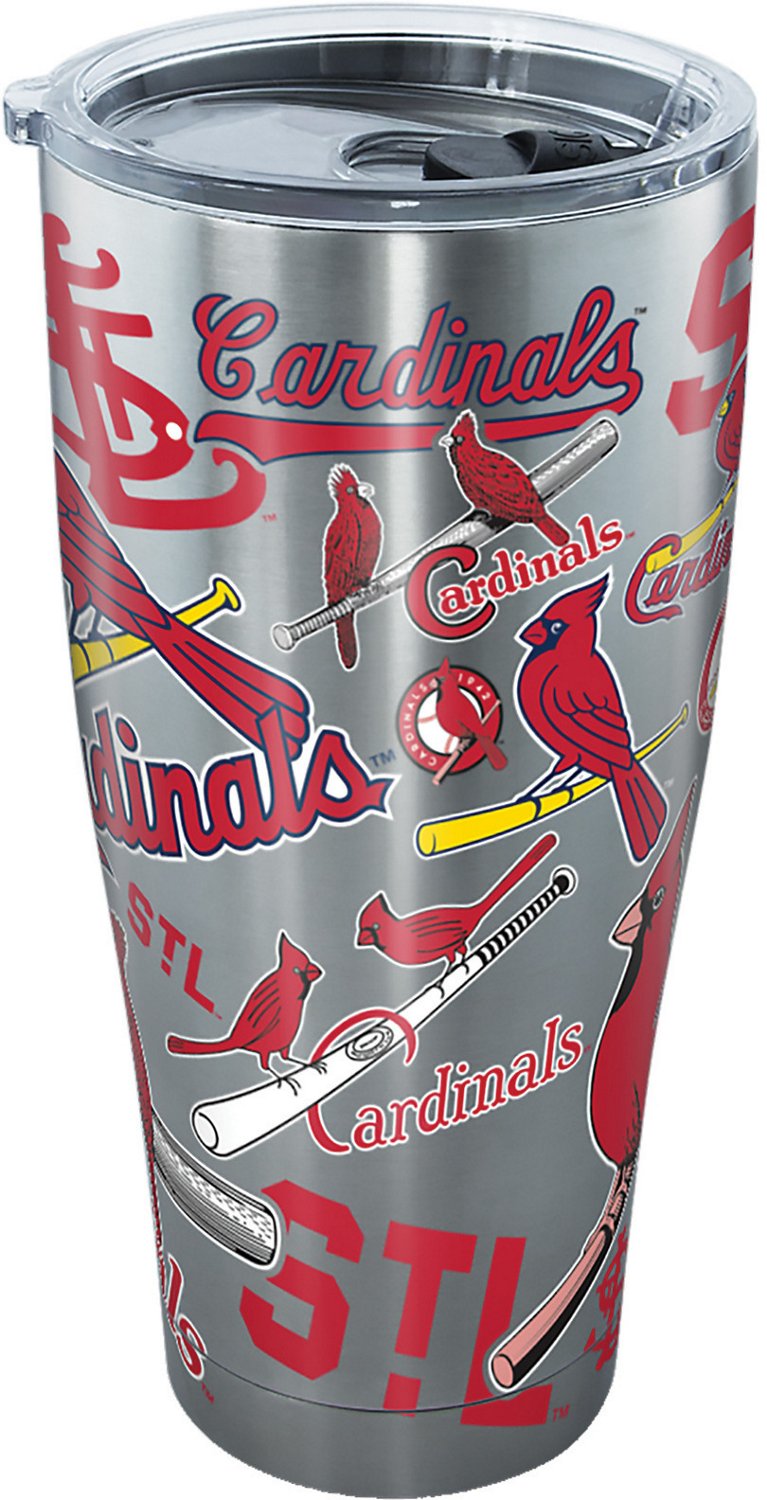 Tervis St. Louis Cardinals 30 oz All Over Stainless-Steel Tumbler | Academy