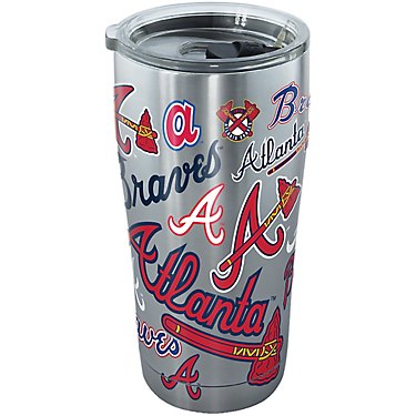 Tervis Atlanta Braves All Over 20 oz Stainless-Steel Tumbler