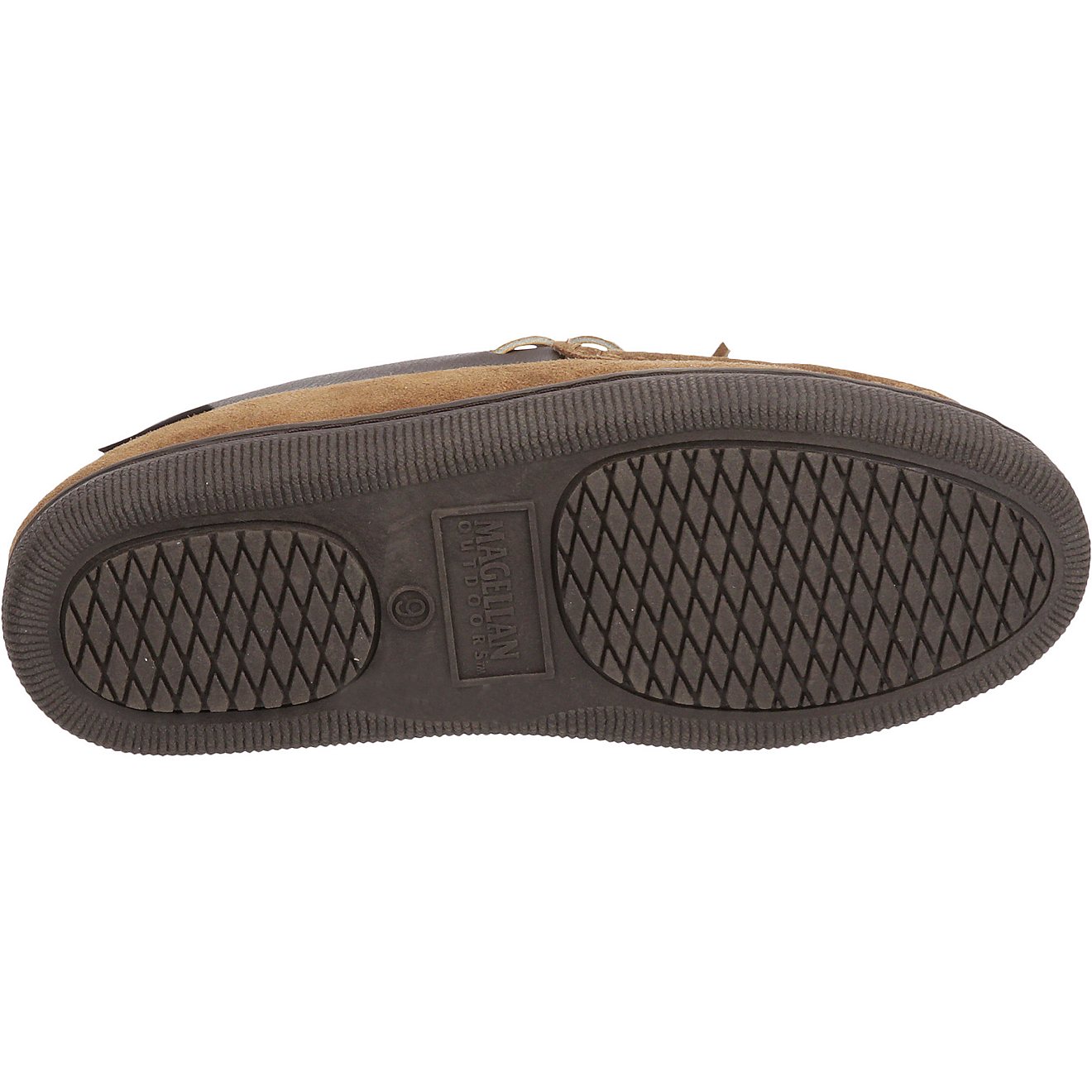 Magellan Outdoors Men's Leather Moc Slippers                                                                                     - view number 5