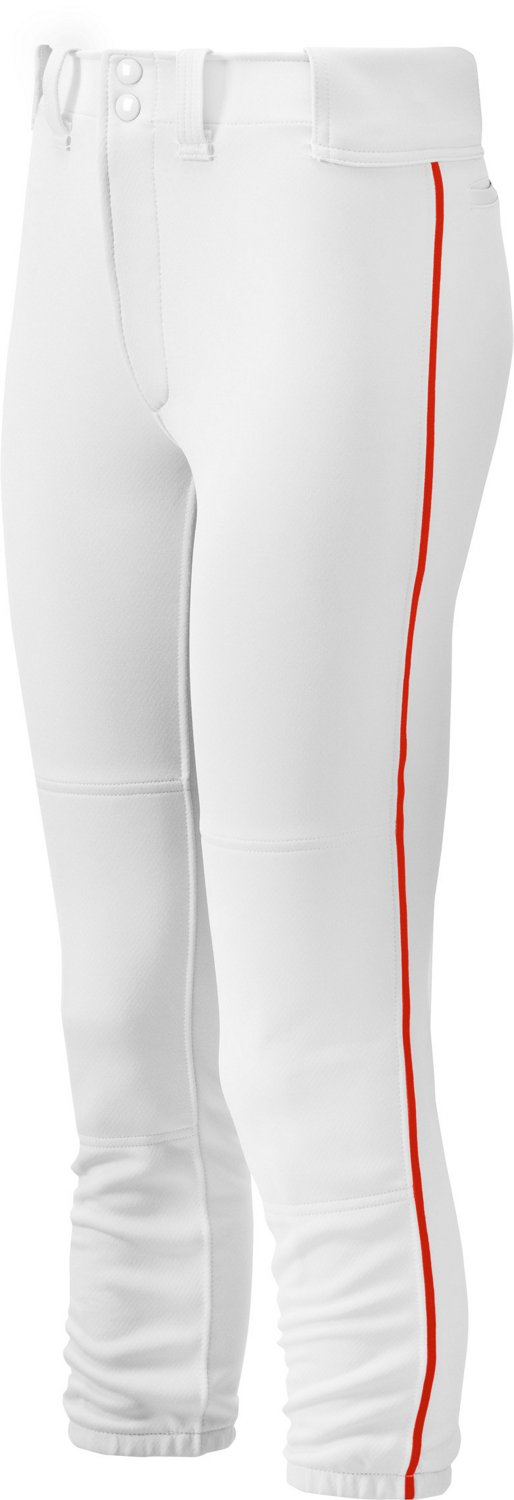 red mizuno softball pants