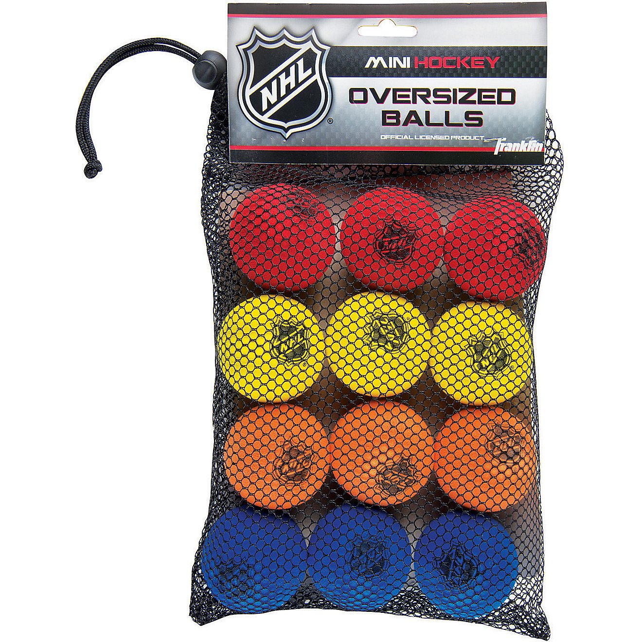 Franklin NHL 2 in Mini Hockey Balls 12-Pack                                                                                      - view number 1