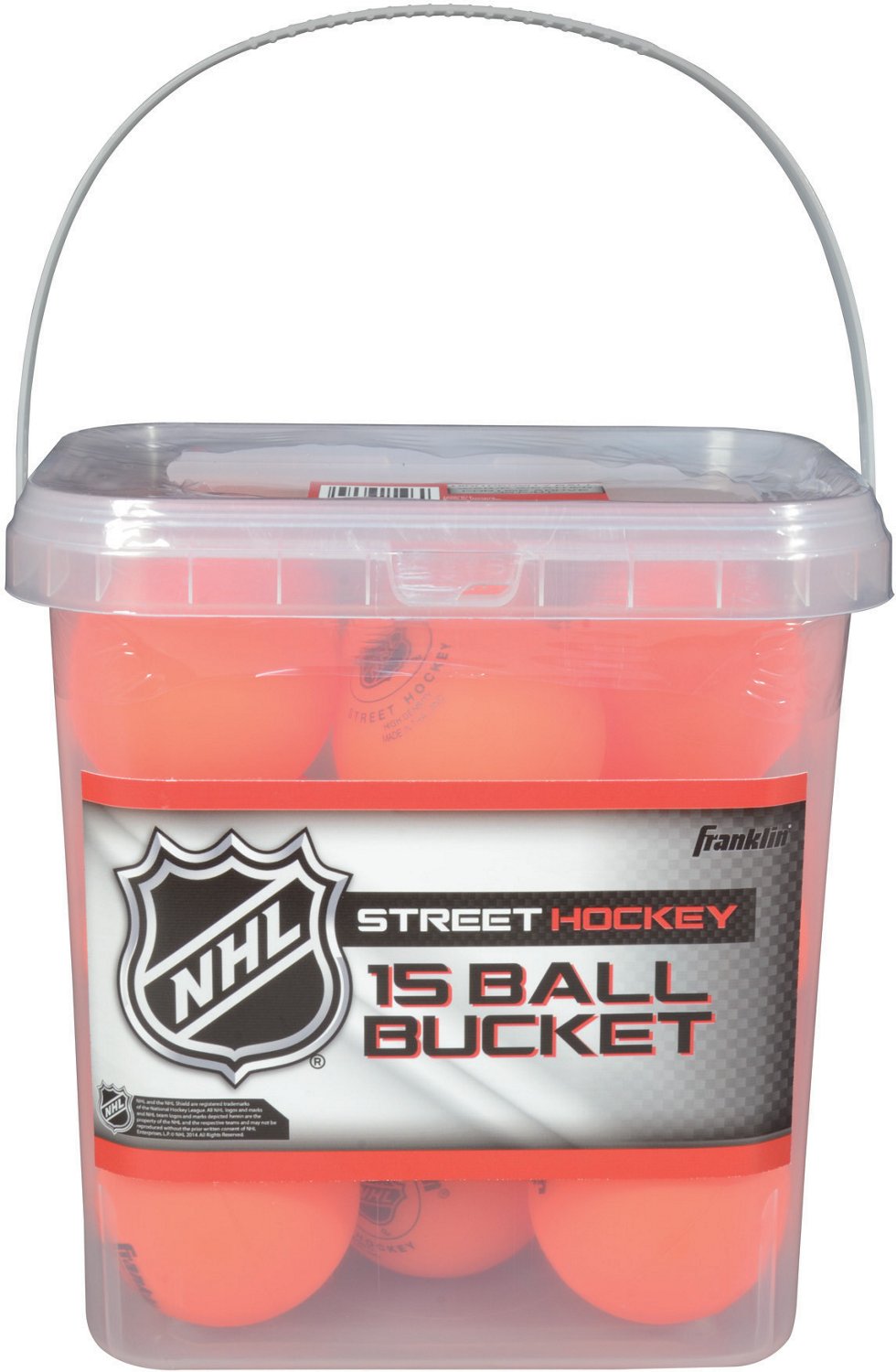 Franklin HD Street Hockey Balls 15Pack Academy