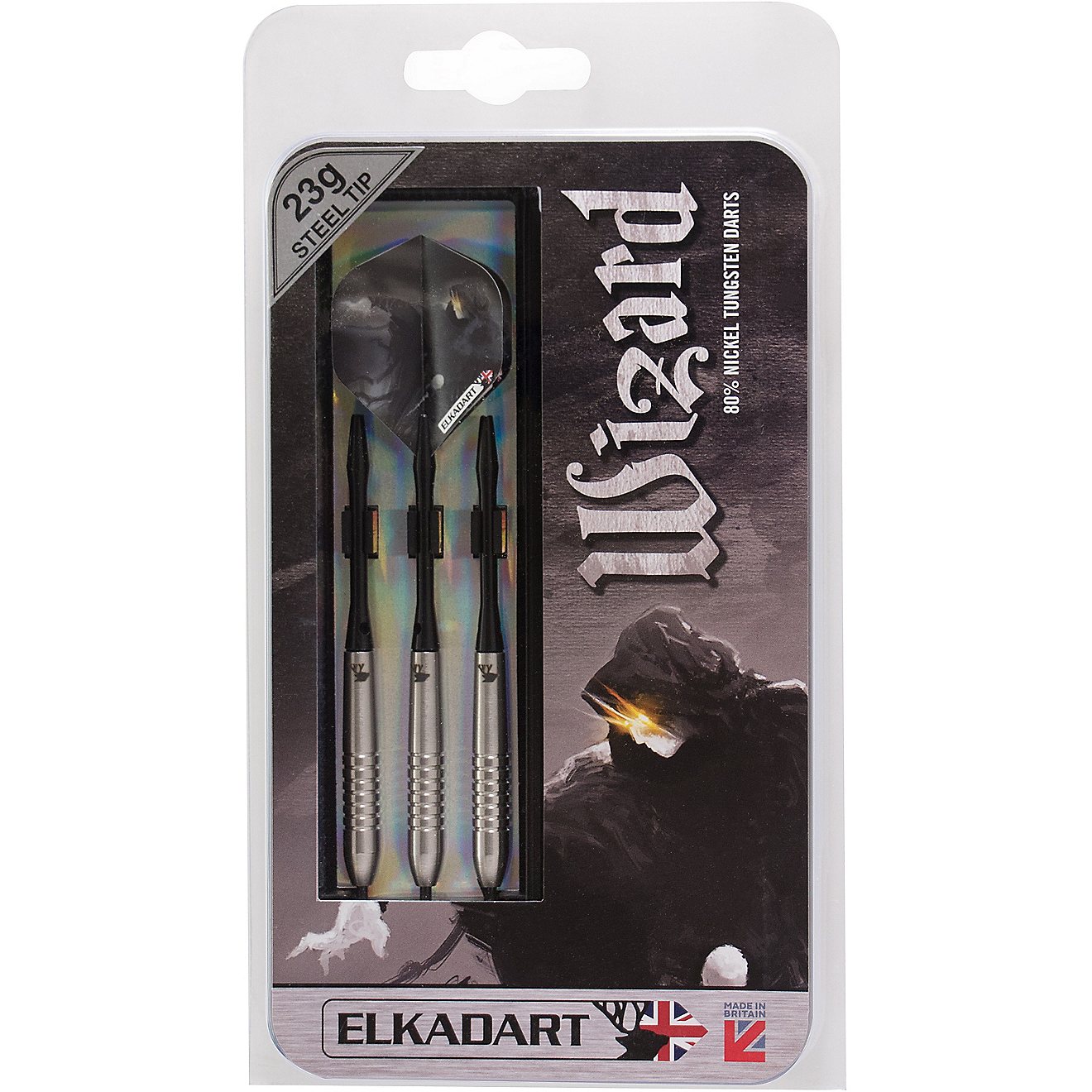 Elkadart Wizard 23 g Tungsten Steel-Tip Darts 3-Pack                                                                             - view number 4