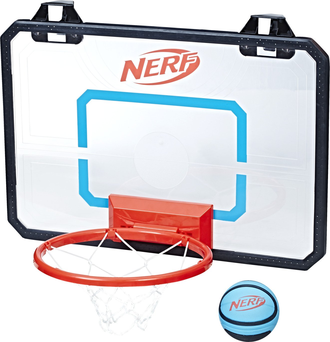 NERF Sports Nerfoop Pro Series Basketball and Hoop Set Academy