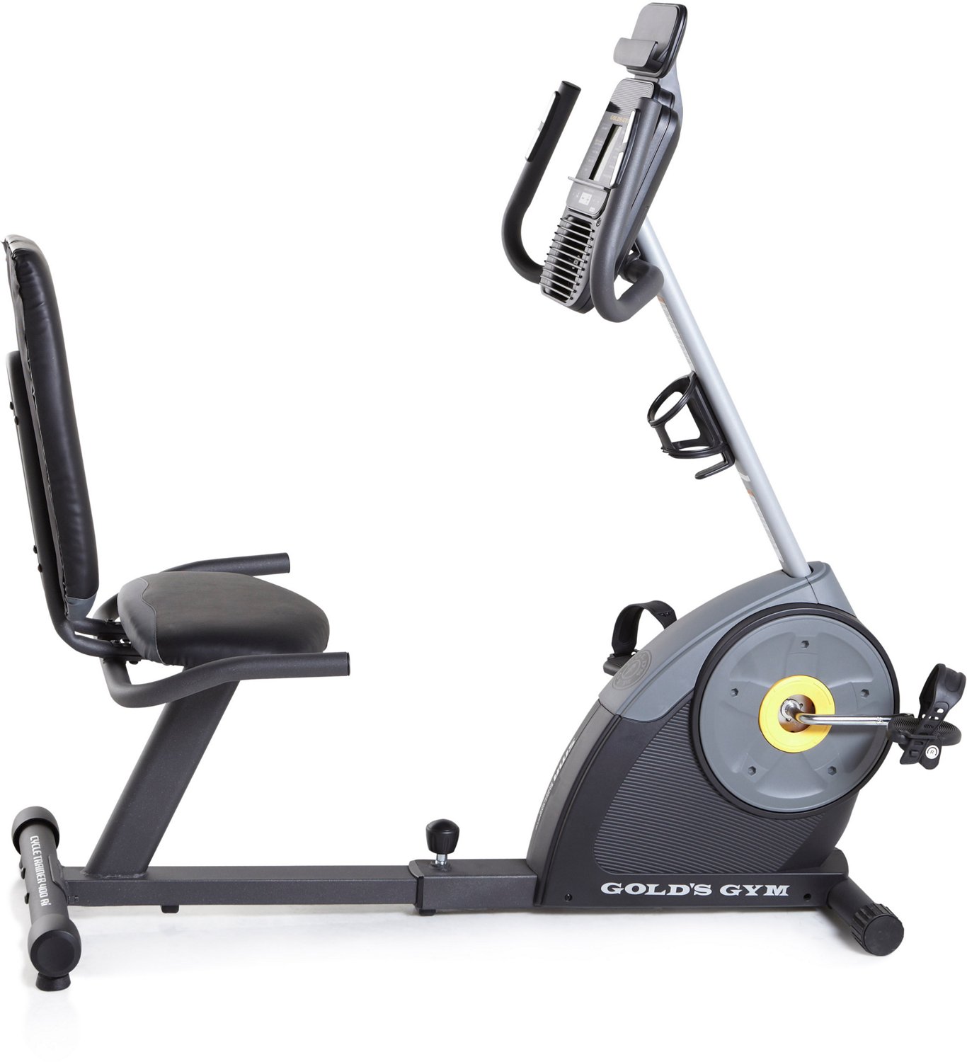 gold's gym cycle trainer 400r recumbent exercise bike