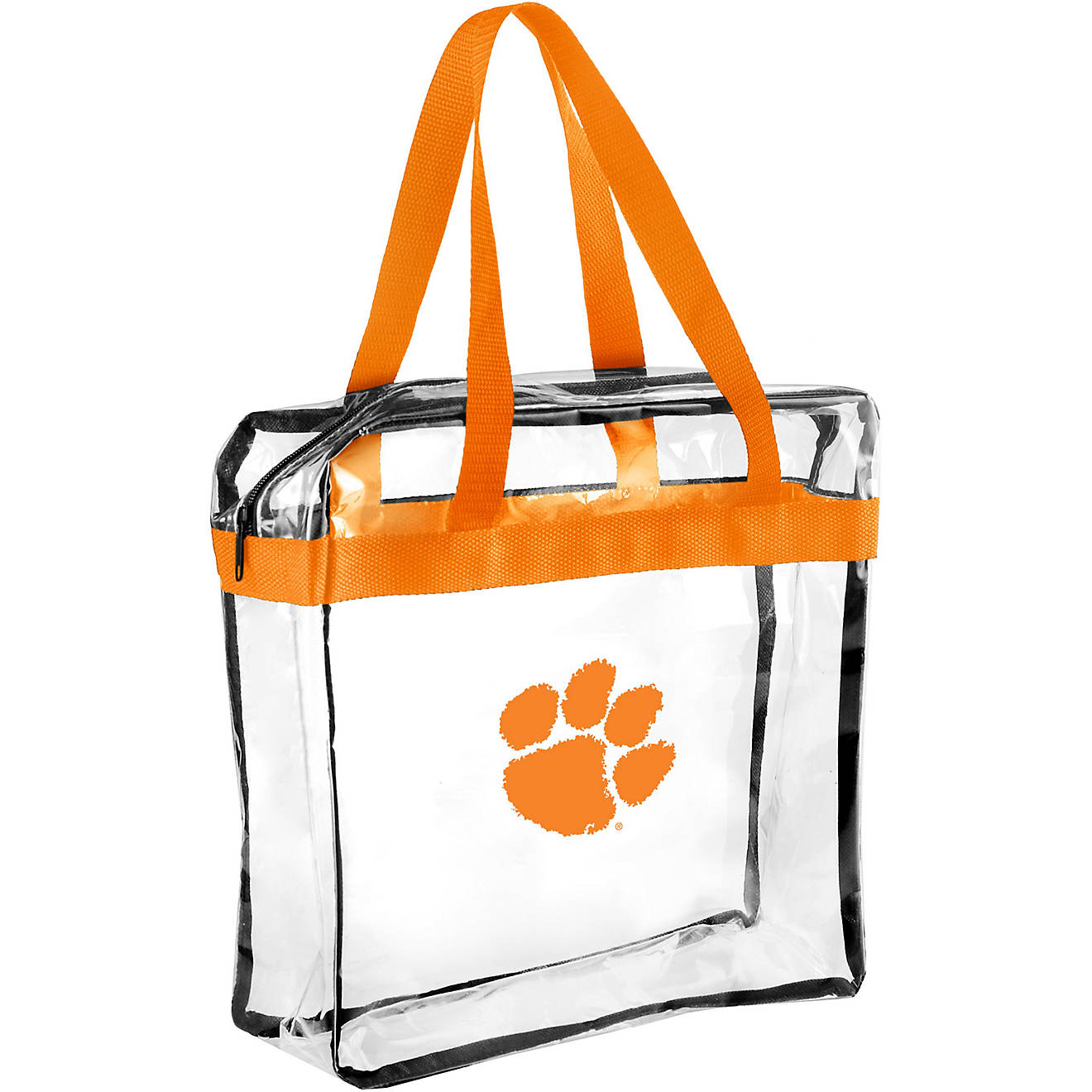 Forever Collectibles Clemson University Clear Messenger Bag                                                                      - view number 1