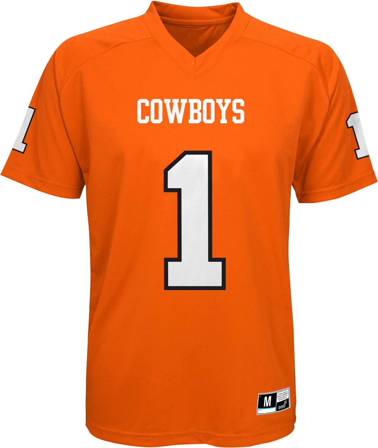 Gen2 Boys' Oklahoma State University Football Jersey Performance Tshirt Academy