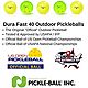 Pickle-ball DURA Fast 40 Outdoor Pickleball Balls 4-Pack                                                                         - view number 4 image