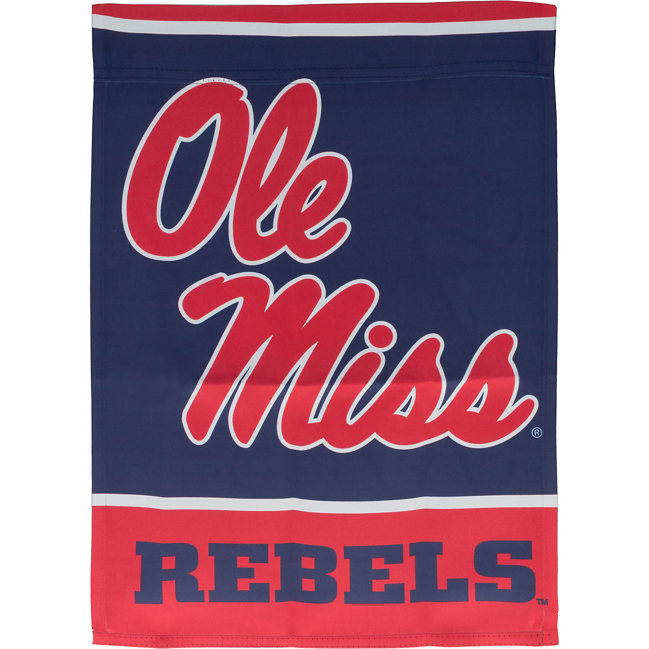 WinCraft University of Mississippi 2-Sided Garden Flag                                                                           - view number 1