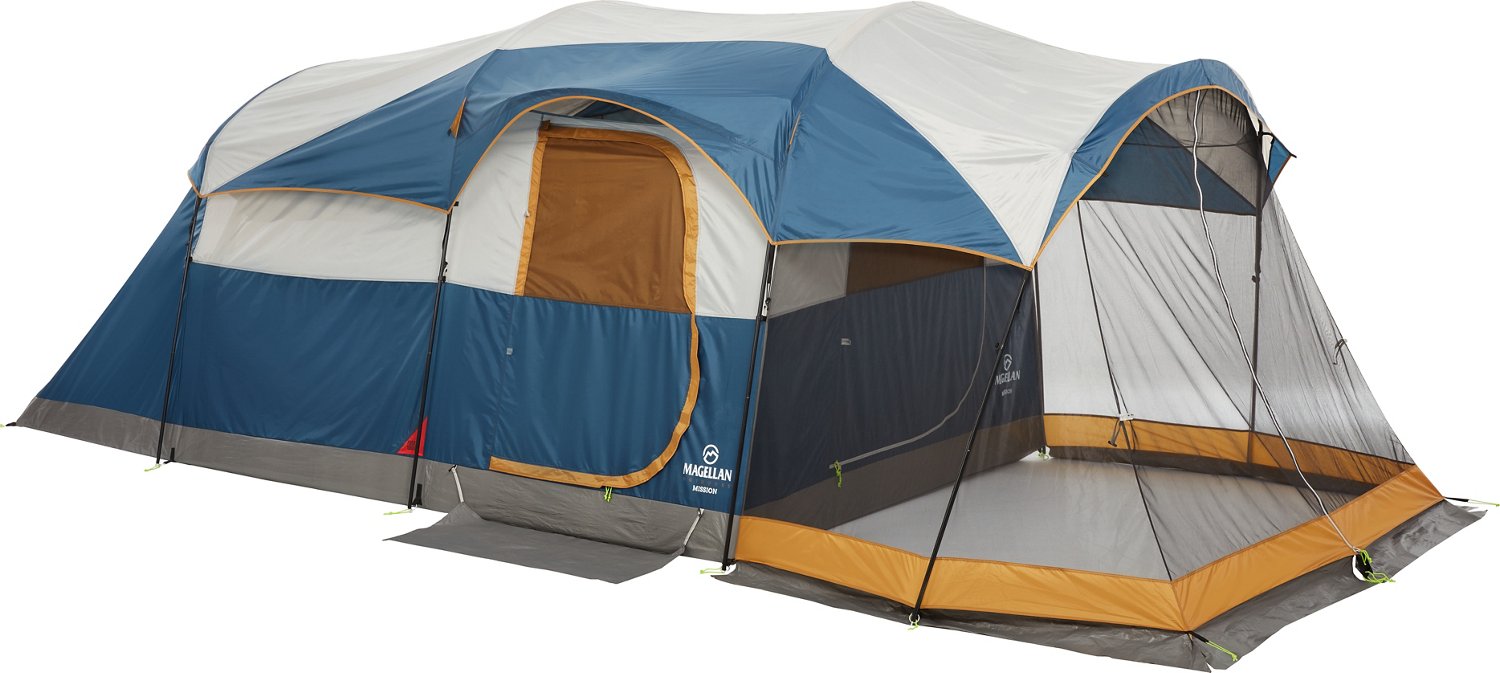 Magellan Outdoors Mission 8 Person Tunnel Tent Academy