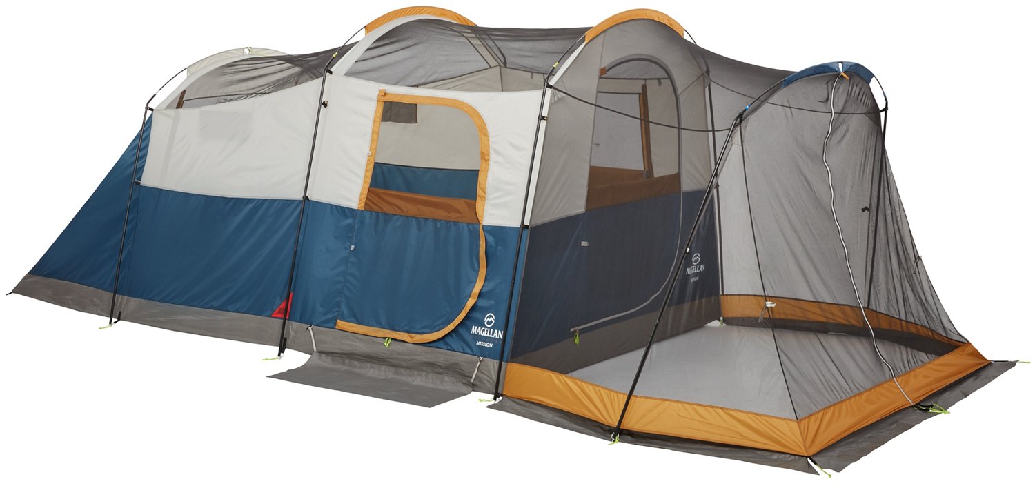 Magellan Outdoors Mission 8 Person Tunnel Tent Academy