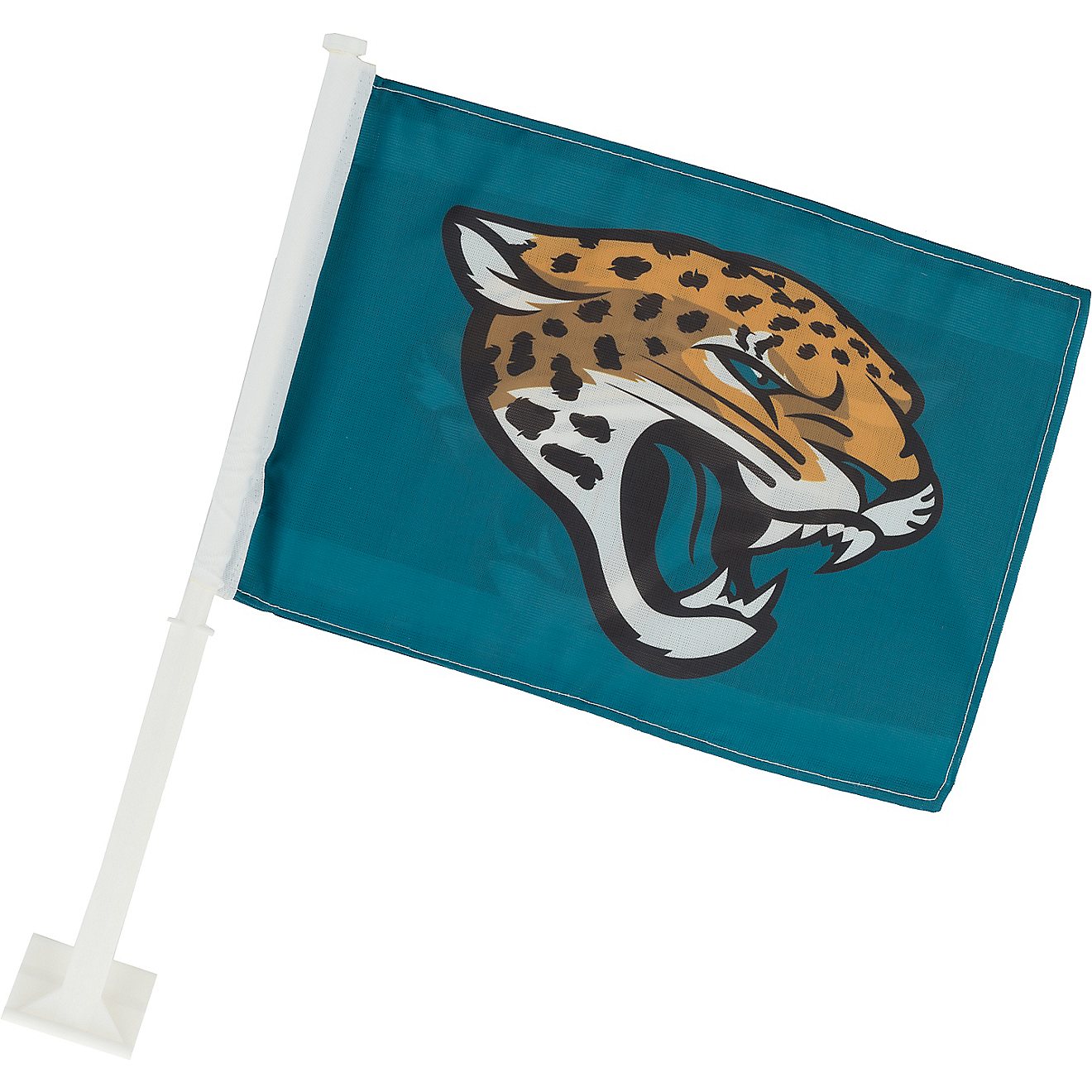 Rico Jacksonville Jaguars Primary Logo Car Flag                                                                                  - view number 1