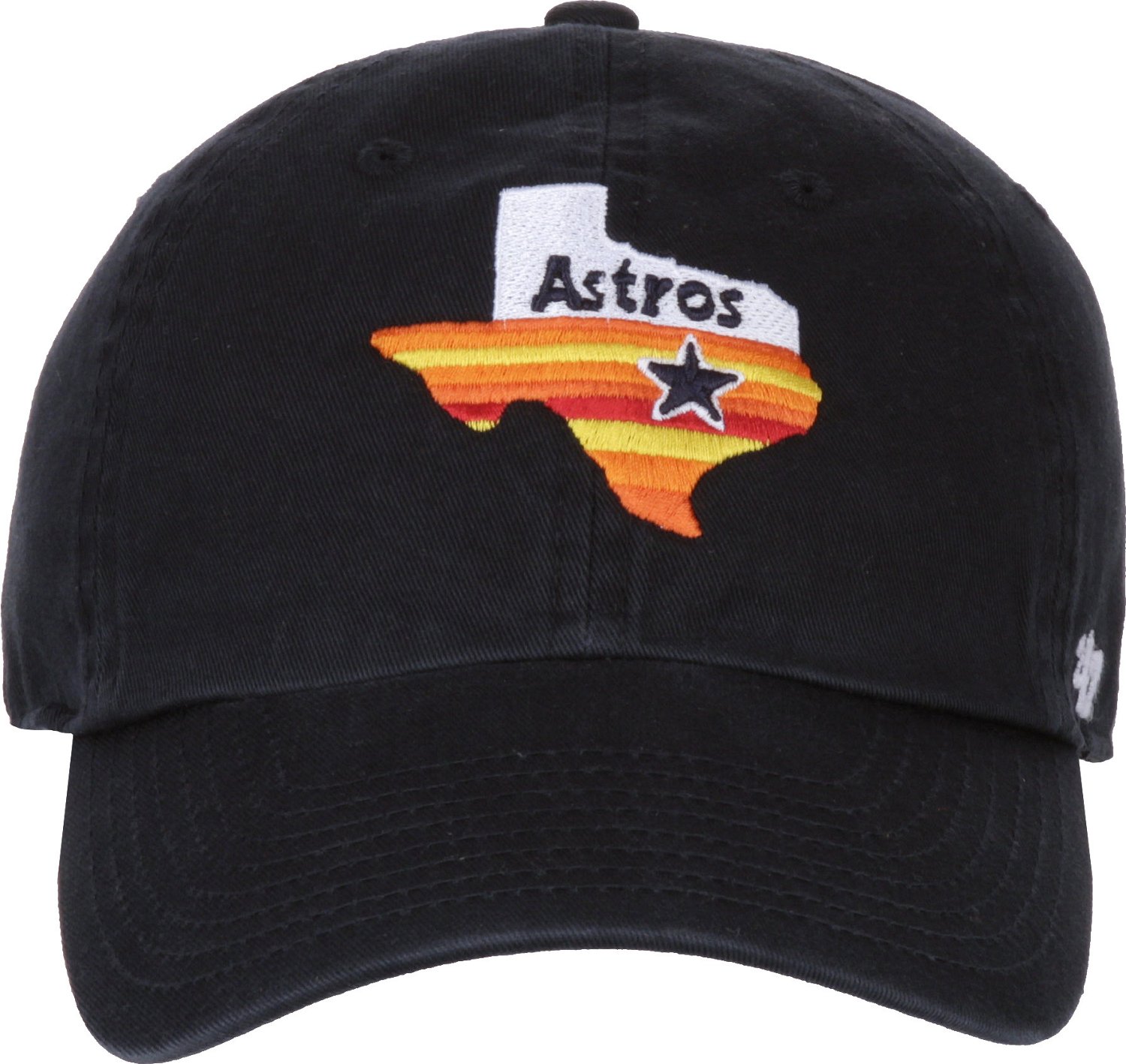 rainbow astros hat