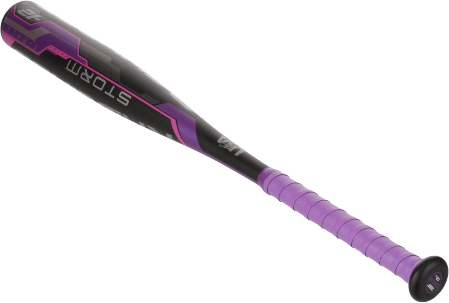 Rawlings Girls' Storm Aluminum Alloy Tball Bat 12 Academy