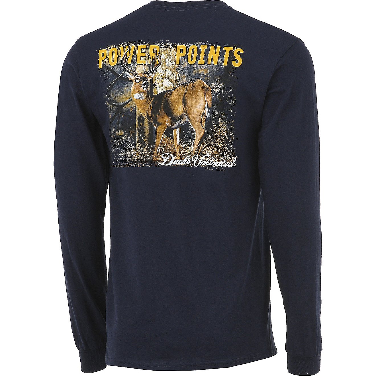 Ducks Unlimited Men's Power Points Long Sleeve T-shirt                                                                           - view number 3