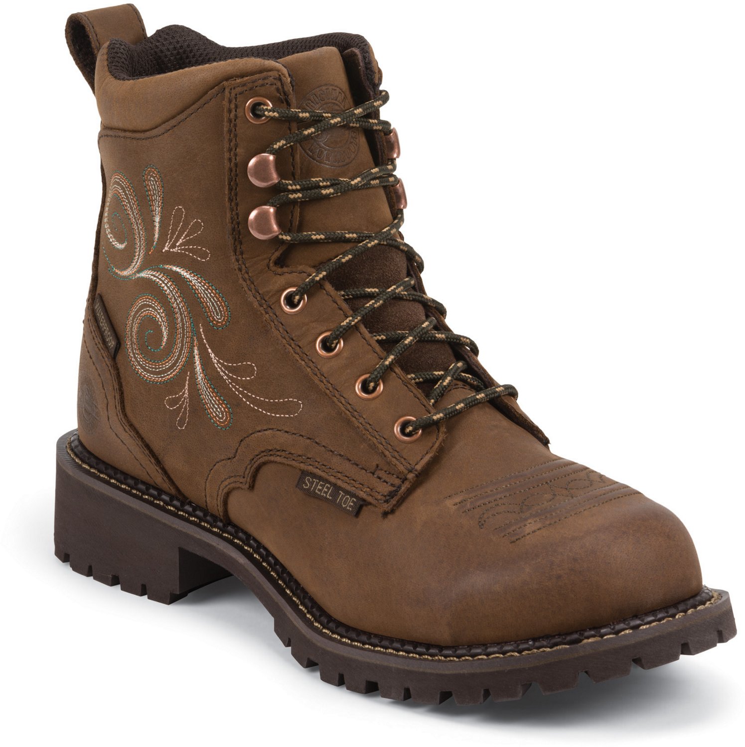 academy steel toe boots womens
