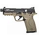 Smith & Wesson M&P22C FDE Cerakote Threaded 22 LR Compact 10-Round Pistol                                                        - view number 2 image