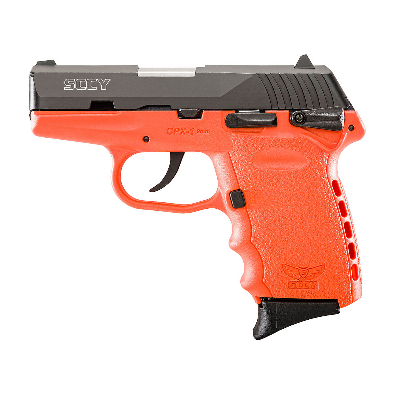 SCCY CPX-1 Carbon Orange 9mm Luger Pistol                                                                                        - view number 1